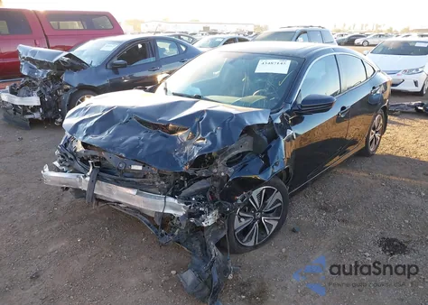 2016 Honda Civic Ex-L из США, поврежденный, VIN 2HGFC1F78GH634594